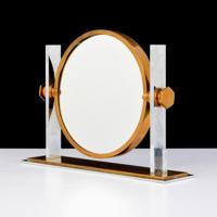 Karl Springer Double-Sided Table Mirror - Sold for $2,375 on 03-03-2018 (Lot 38).jpg